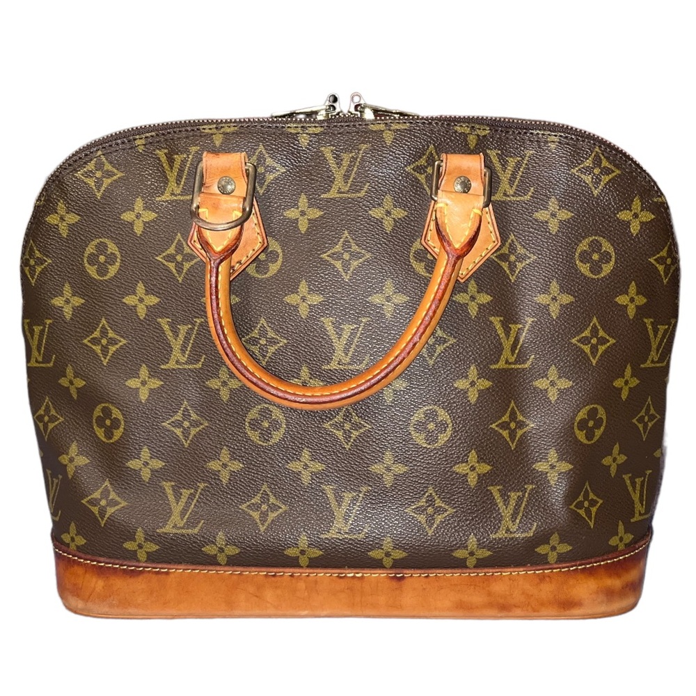 LOUIS VUITTON Vintage Authentic Alma Purse Bag Satchel Serial # BA1905 - Picture 2 of 13